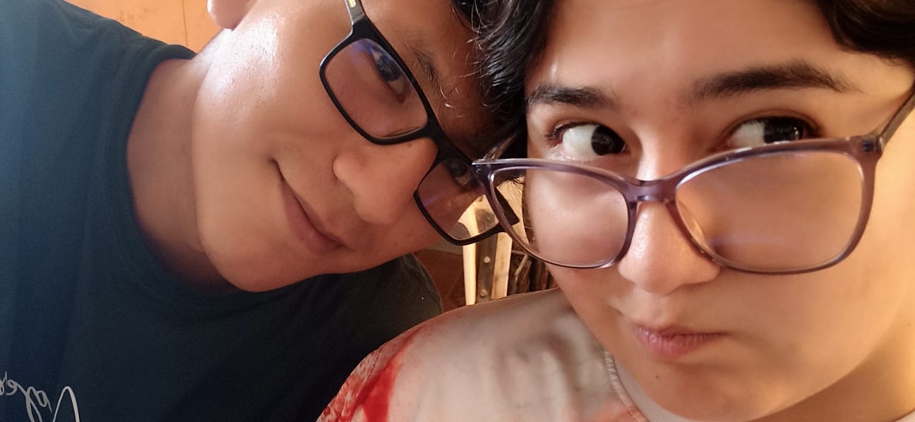 Dani y Luz de Belén juntos